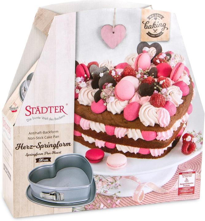 Produktbild Städter Springform Herz (26 cm)
