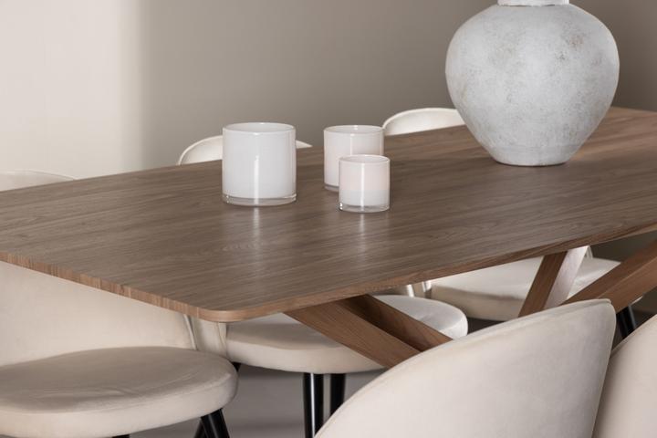 Immagine prodotto Venture Home Piazza, Velvet (180 x 90 x 75 cm)