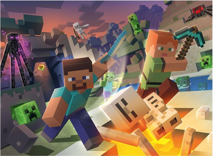 Image du produit Minecraft Monstre (100 pièces)