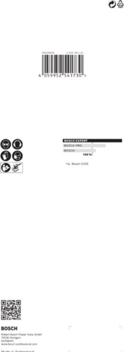 Actual product image Bosch Professional Zubehör Expert C470 Sandpaper with 8 holes for orbital sander, 93 x 230 mm, G 80, 10 pcs. (80)