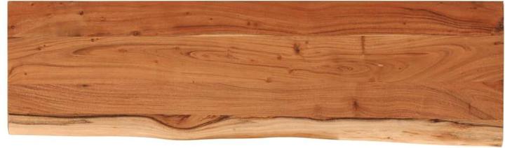 Image du produit VidaXL Étagère murale Rectangulaire Bord d'arbre Étagère suspendue Bureau Étagère en bois massif Acacia