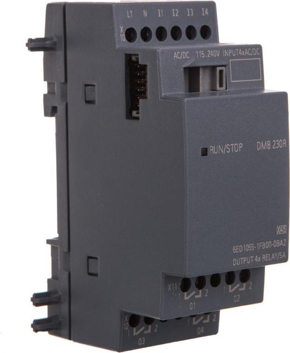 Actual product image Siemens Expansion Module LOGO!8 DM8 230R 4DI/4DO