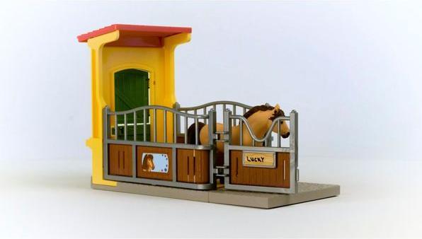 Image du produit Schleich Box avec Poney Icelandais