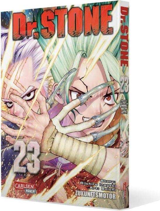 Actual product image Dr. Stone 23 (German, Boichi, Riichiro Inagaki, Yuki Kowalsky, 2023)