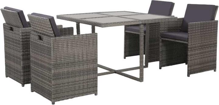 Produktbild vidaXL Gartenmöbel-Set (109 x 109 x 74 cm)