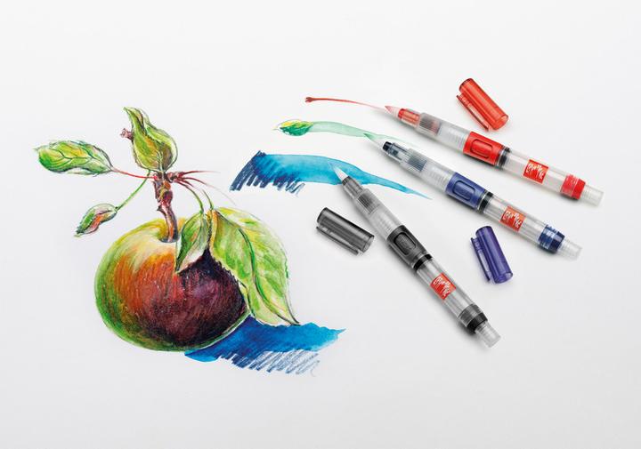 Immagine prodotto Caran d'Ache Pinsel mit Wasserreservoir im 3er Set (15 mm)