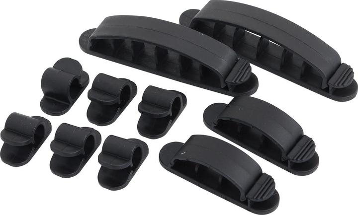 LogiLink Kit de fixation de câble (Serre-câbles velcro, 13.20 mm, 10 pcs)