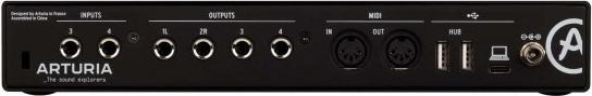 Actual product image Arturia MiniFuse 4 Black (USB)