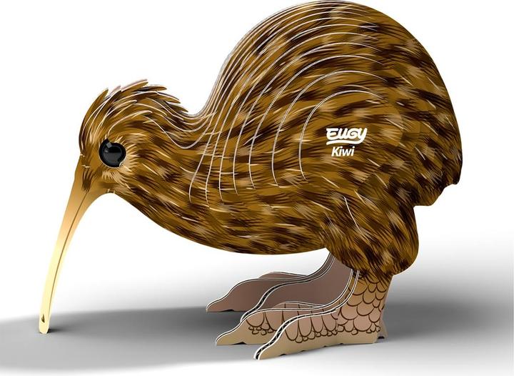 Actual product image Eugy 3D Brown Kiwi Craft Set (MQ6)