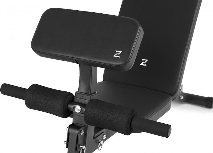 Actual product image Zipro Volume training bench with leg press and prayer bar