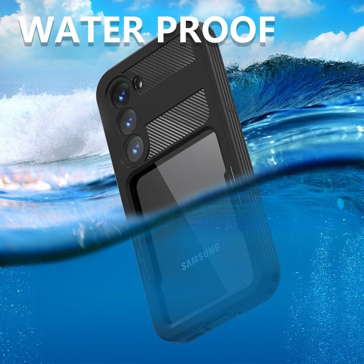 Produktbild Redpepper Samsung Galaxy S23 - IP68 Mars Series Wasserdichtes Outdoor Case, schwarz (Samsung Galaxy S23)