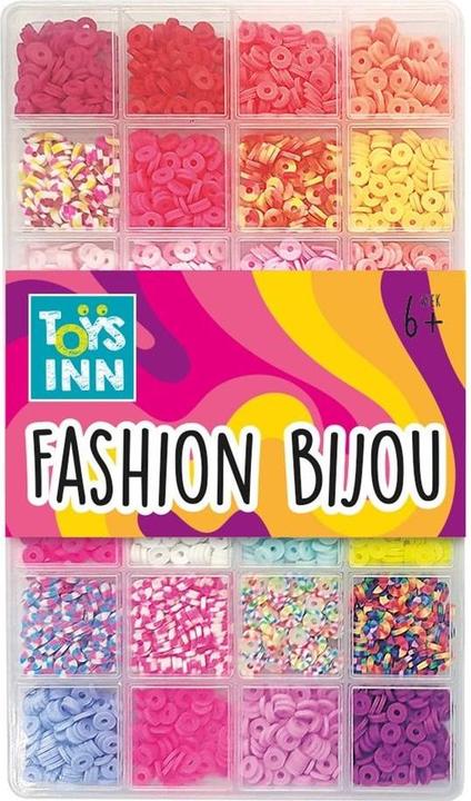 Stnux Clay beads mix colours pink