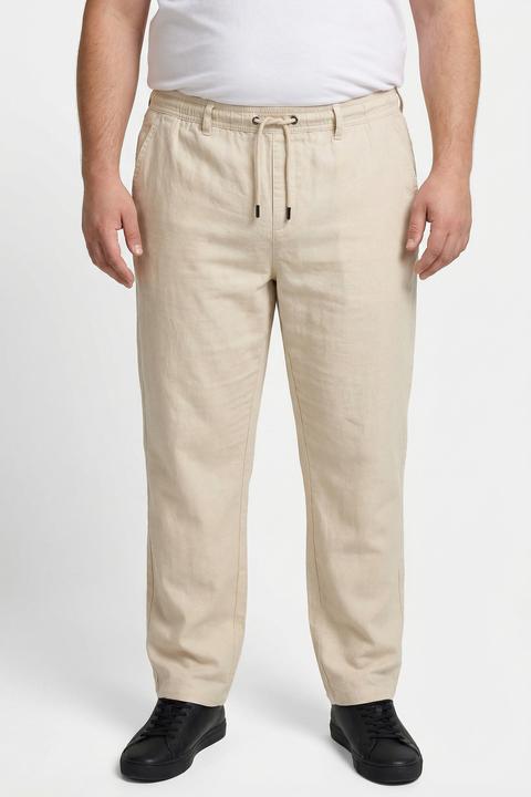 Produktbild Men+ Leinenmix-Hose, Relaxed Fit, Elastikbund (L)