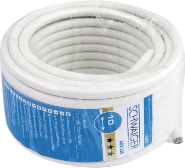 Image du produit Schwaiger Câble coaxial SAT 135 dB (135 dB, Câble d'antenne)