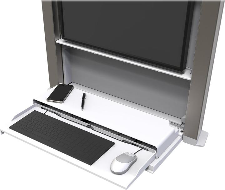 Produktbild Ergotron CareFit 24inch Sit-Stand Enclosure Snow (Wand, 27", 10.70 kg)