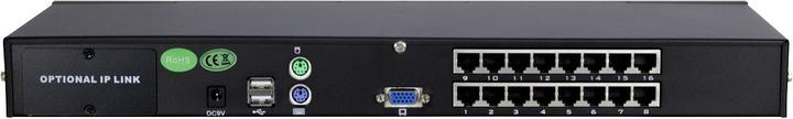 Actual product image Intertech 16-Port KVM Switch, 16 x, USB, VGA