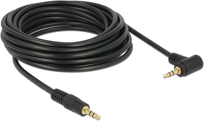 Produktbild Delock Klinkenkabel 3 Pin Stecker > Stecker (5 m, AUX Kabel)