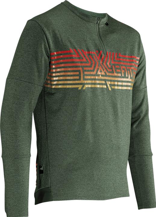 Actual product image Leatt Jersey MTB Trail 4.0 - Spinach (3XL)