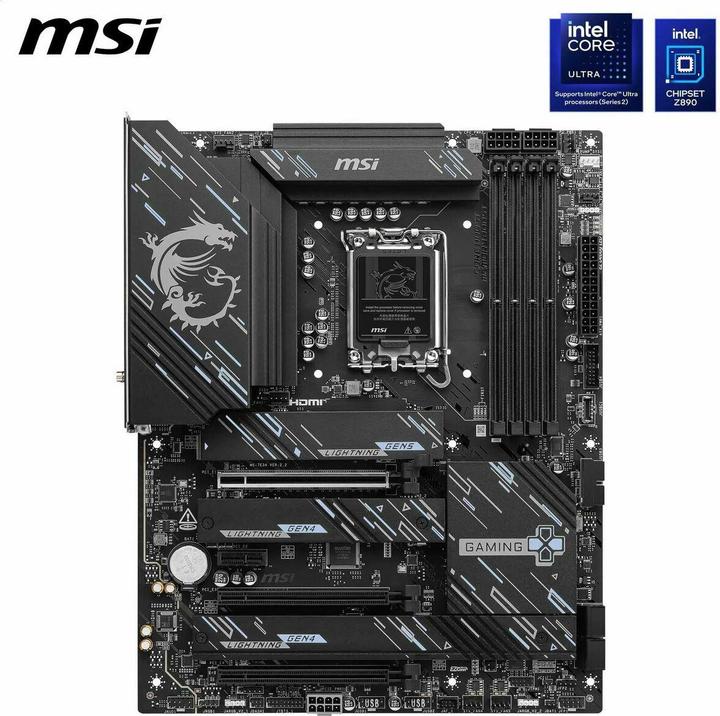 Actual product image MSI Z890 GAMING PLUS WIFI (LGA 1851, Intel Z890, ATX)