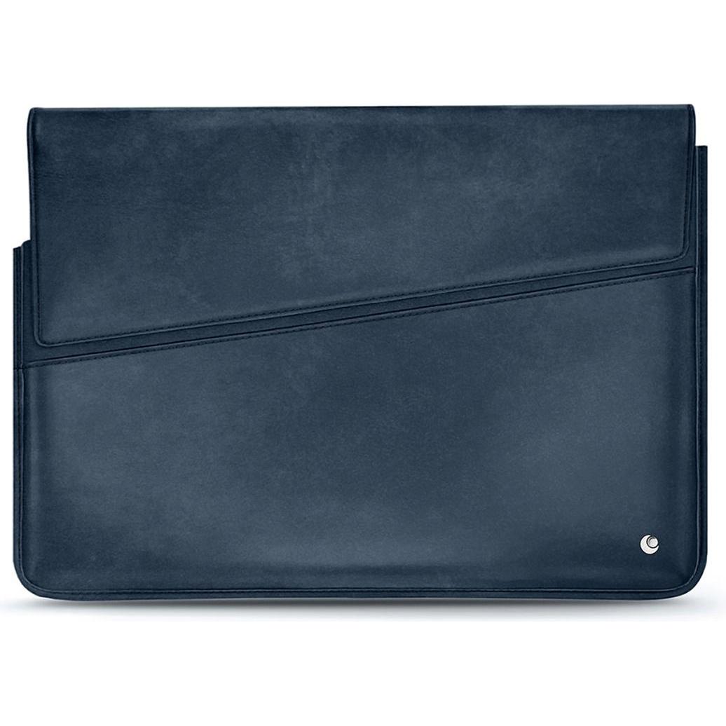Noreve Lederschutzsleeve, Notebooktasche, Blau