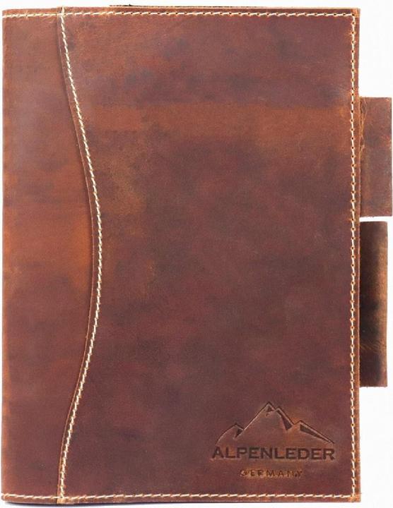 Image du produit Alpenleder Carnet de notes Schiller (A5, À rayures)