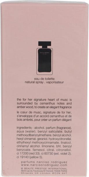 Produktbild Narciso Rodriguez for Her (Eau de Toilette, 100 ml)