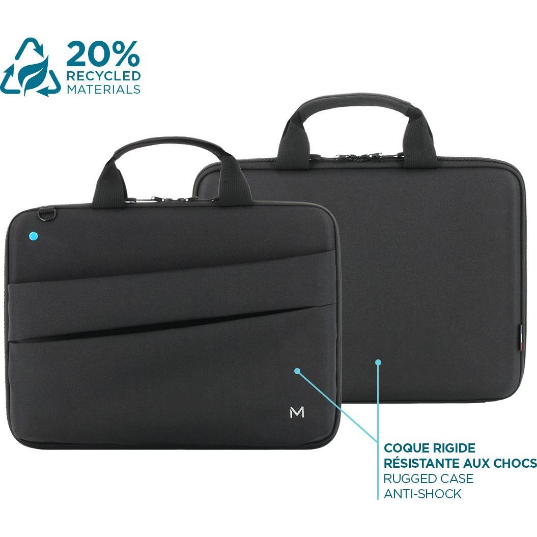 Mobilis TheOne Notebooktasche 35,6 cm (14" ) Aktenkoffer Schwarz (14", Universal), Notebooktasche, Schwarz