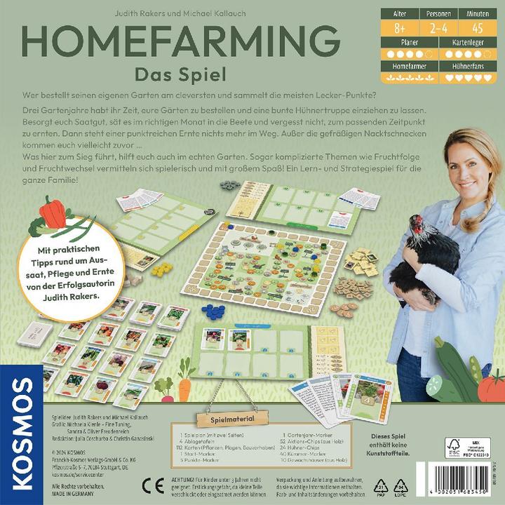 Produktbild Kosmos Homefarming - Das Brettspiel (Deutsch, 2 - 4 Spieler)
