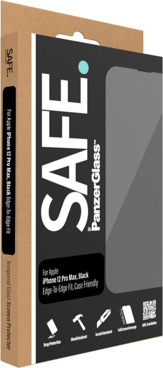 Immagine prodotto Safe. Pellicola protettiva Custodia amichevole per iPhone 12 Pro Max (1 pz., Apple iPhone 12 Pro Max)