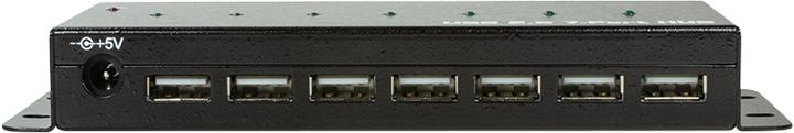 Produktbild LogiLink USB 2.0 Hub, 7-Ports, Industrieausführung (USB-A, 7 Ports)