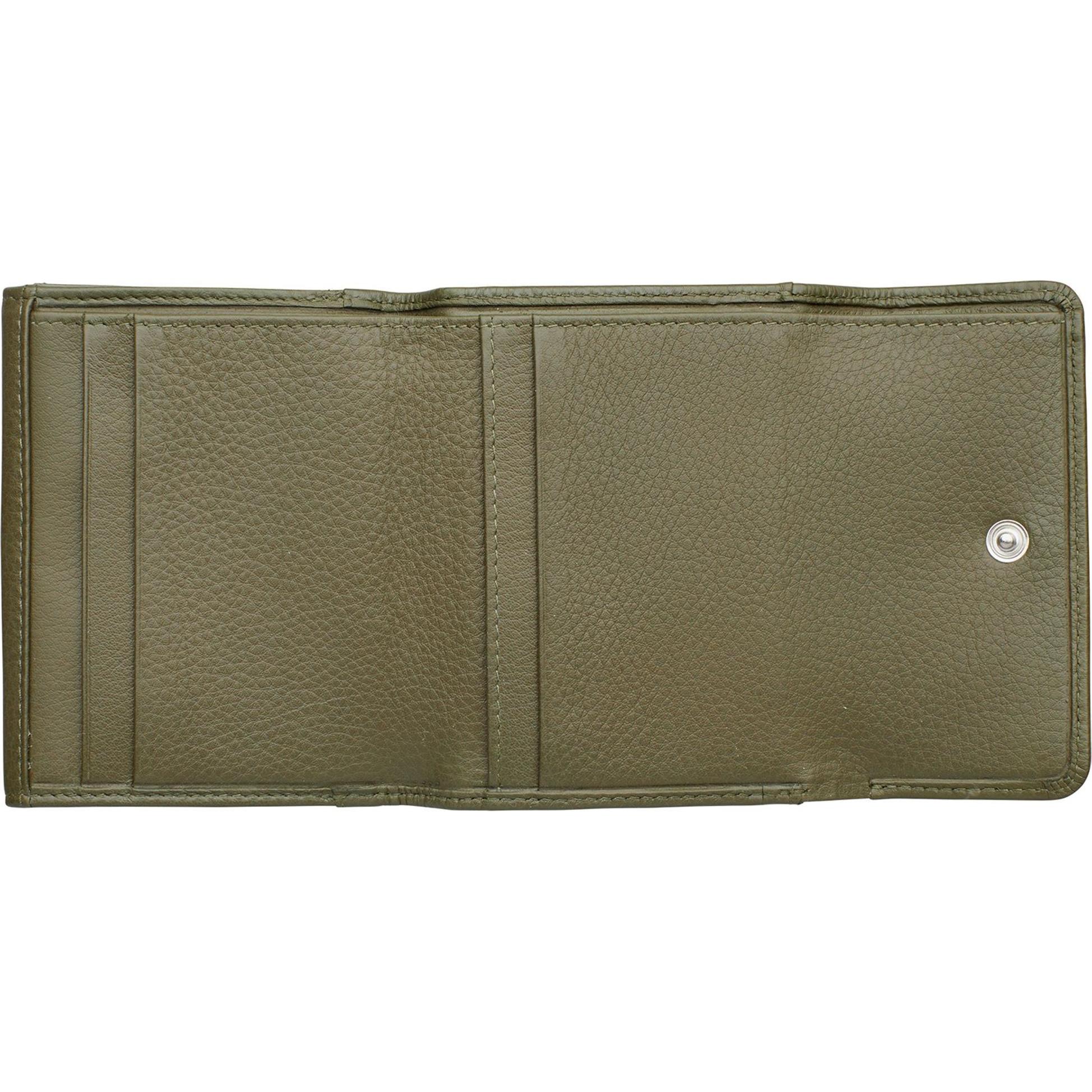 Thumbnail - Golden Head, Damen, Portemonnaie, Madrid Geldbörse RFID Leder 10,5 cm, Grün