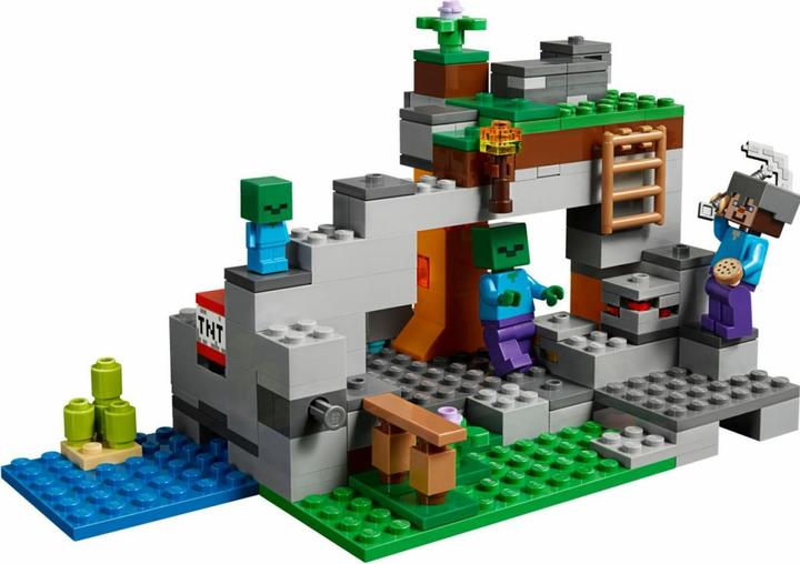 Image du produit LEGO La grotte des zombies de Minecraft (21141, LEGO Minecraft)