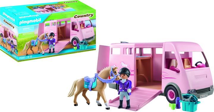 Image du produit Playmobil Véhicules de transport de chevaux (71237, Playmobil Country)