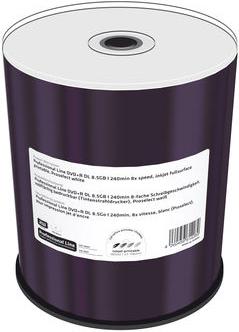 Produktbild MediaRange DVD+R 8x voll bedruckbar Cakebo (100 x)