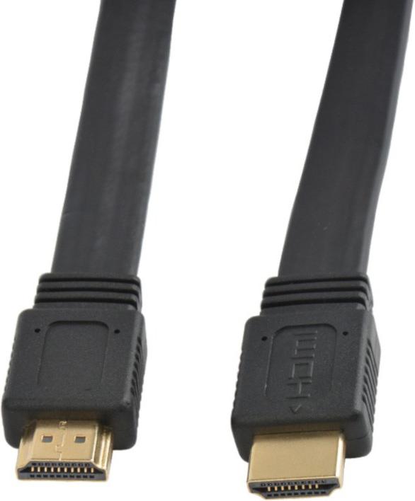 Productafbeelding Techly Hoge snelheid HDMI platte kabel @ (3 m, HDMI, 2.0)