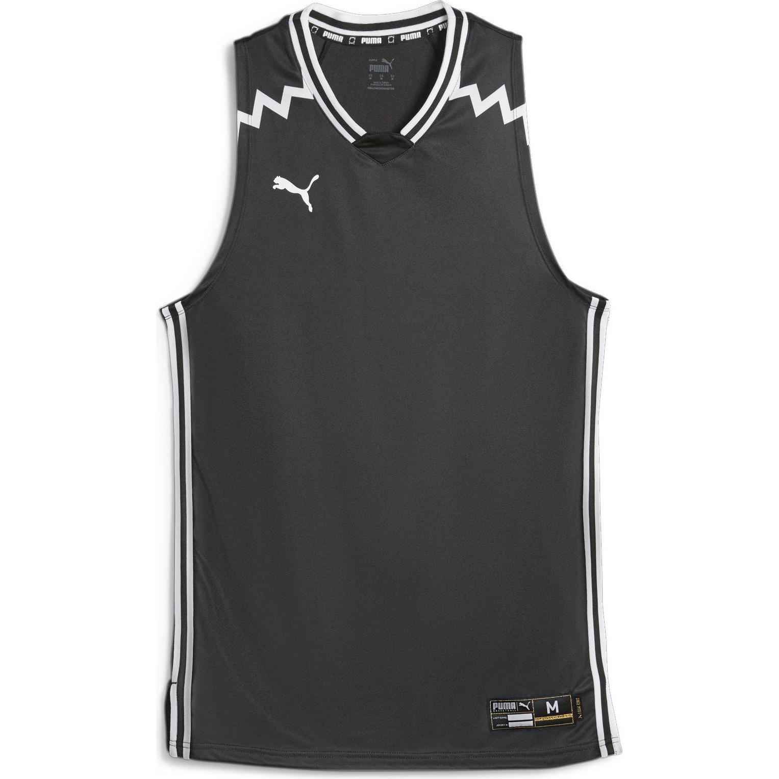 Puma, Herren, Sportshirt, Hoops Team Game Jersey (XXL), Schwarz, XXL