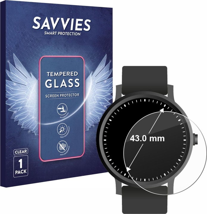 Actual product image Savvies Tempered Glass