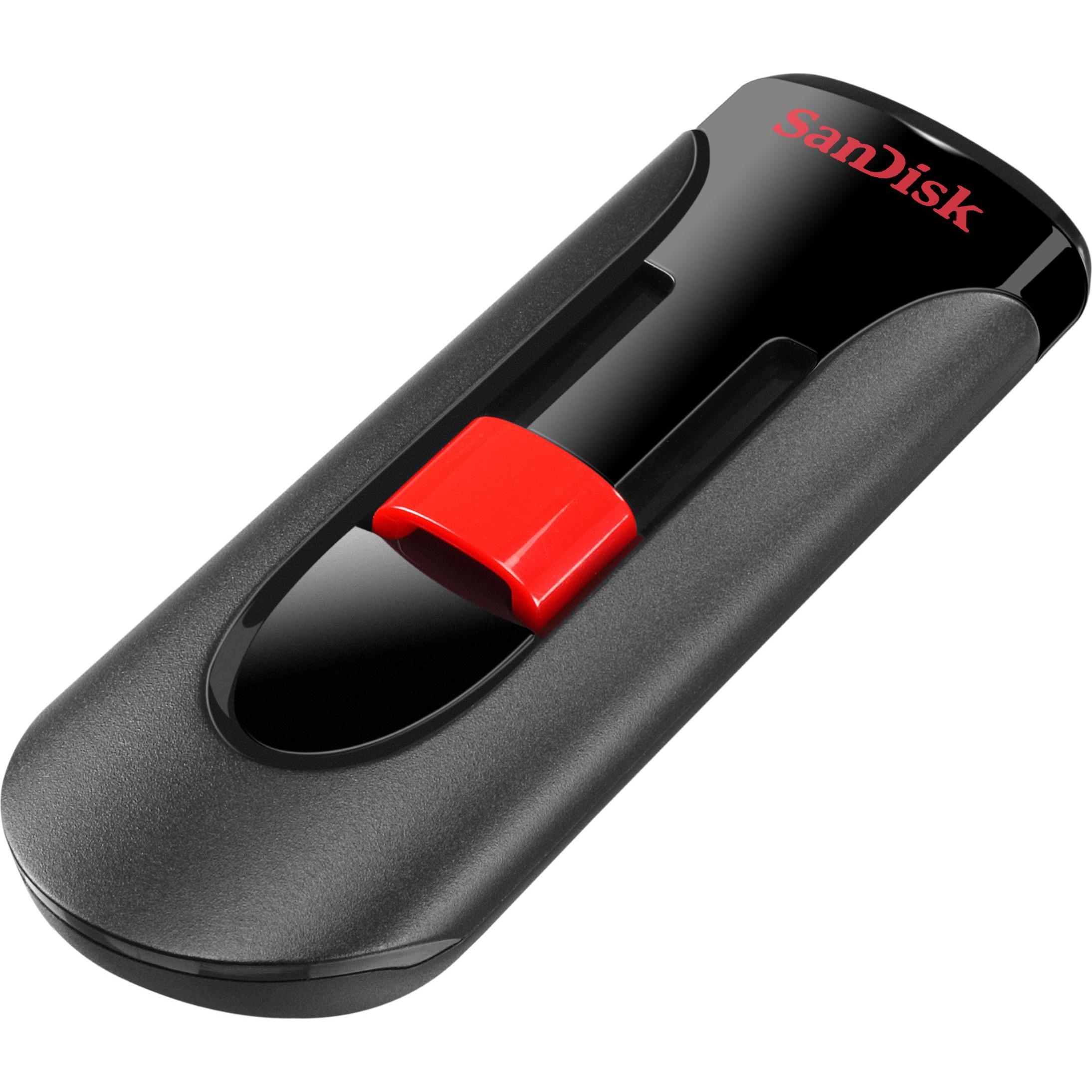 Thumbnail - SanDisk Cruzer Glide (256 GB, USB 2.0, USB-A), USB Stick, Schwarz