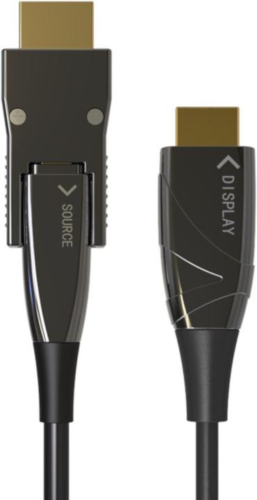 Actual product image Techly Micro HDMI AOC fiber optic cable (50 m)