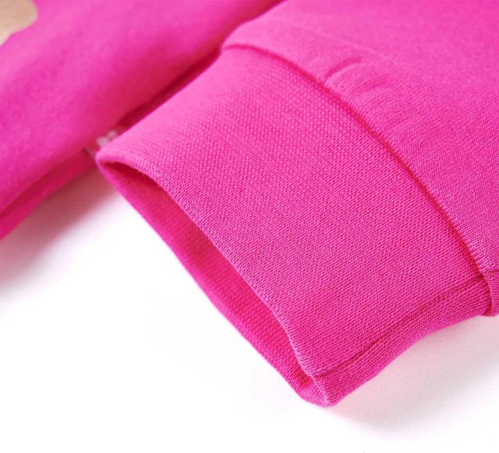 Image du produit VidaXL Sweatshirt enfant rose foncé 104,Composition : 95% coton. 5 (104)
