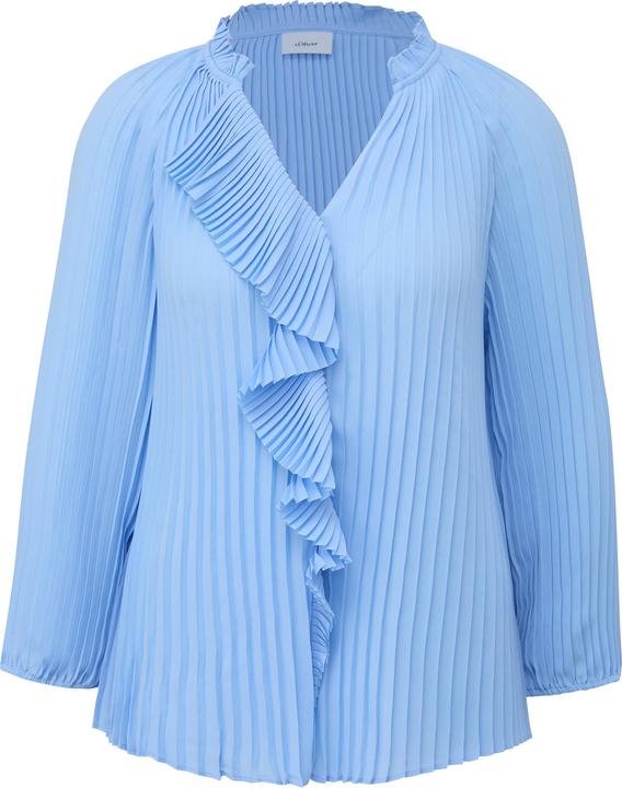 Immagine prodotto s.Oliver Bluse Plissee-Bluse mit Volant (40)