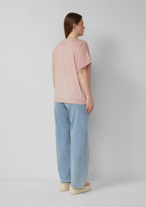 Produktbild s.Oliver Gewaschenes Oversize-Shirt mit Frontprint (46)