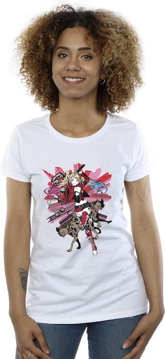 Immagine prodotto Maglietta in cotone con iena Harley Quinn (XXL)