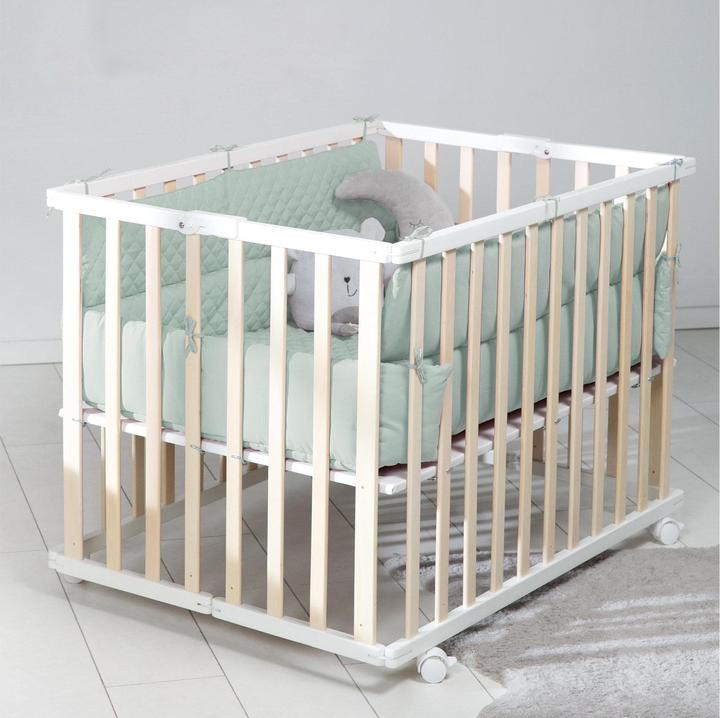 Produktbild Roba Universal-Laufgittereinlage Style Frosty green (96 cm, 96 cm)