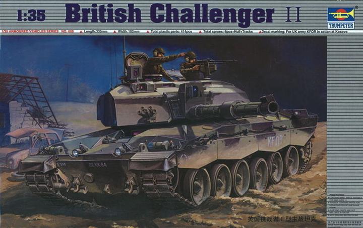 Actual product image Trumpeter Challenger II