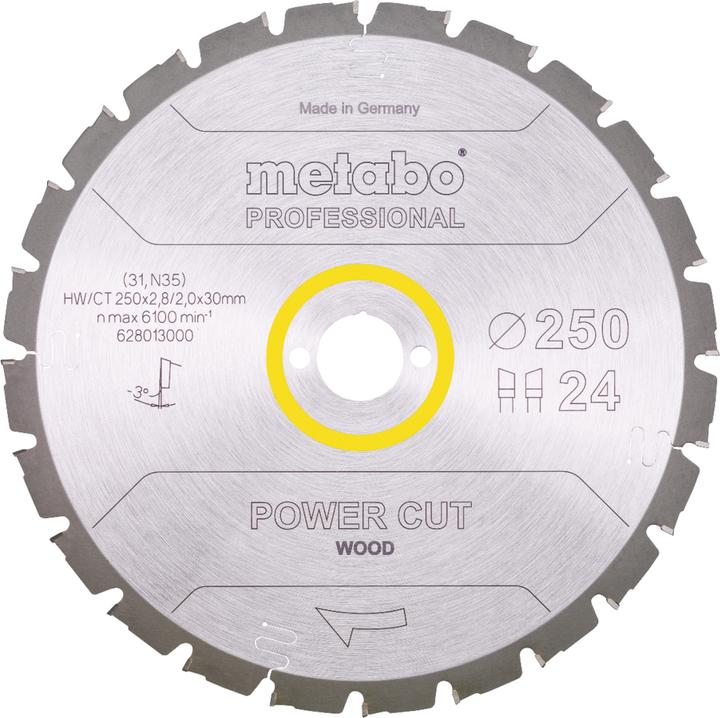 Productafbeelding Metabo CirkelzaagbladHW/CTx30x28/20