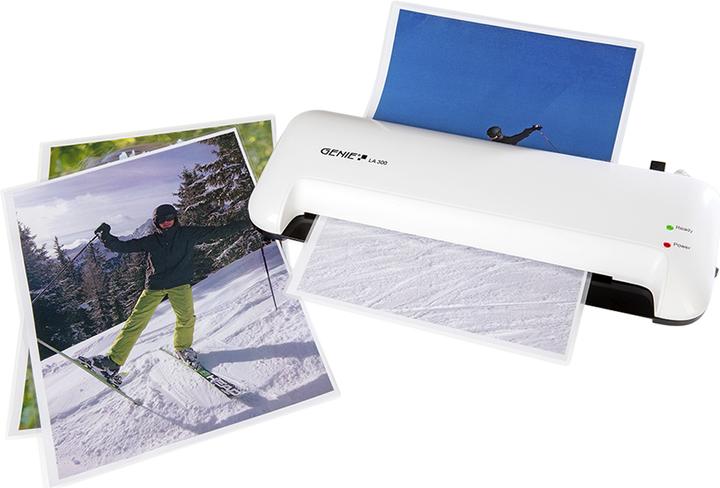 Image du produit Genie Lamineur DIN, y compris 5 feuilles de laminage (80 - 125 µm, A4)