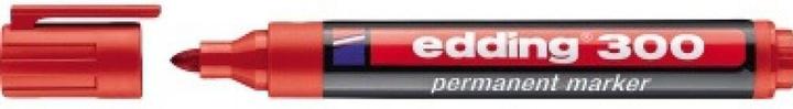 Image du produit Edding Marqueur permanent 300 (Rouge, 3 mm, 1 x)