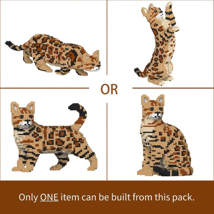 Image du produit Jekca Limited Chat du Bengale 4 en 1
