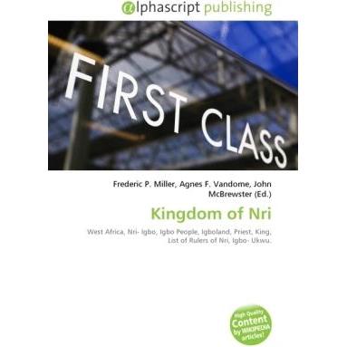 Kingdom of Nri, Fachbücher